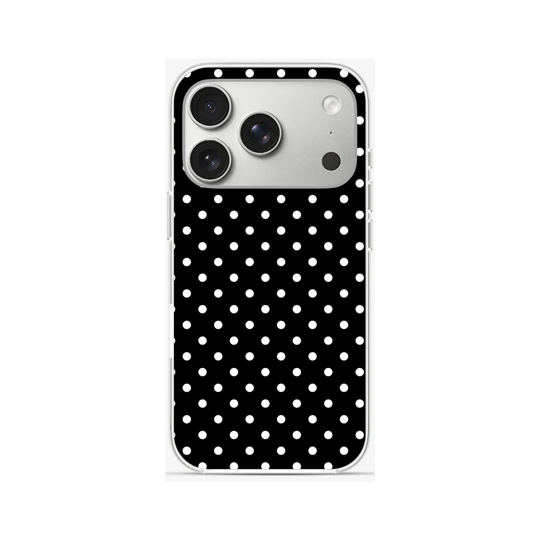 Polka Noir 🖤 Phone Case
