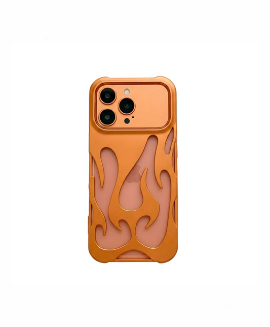 Flame Flexible Orange Case 3D
