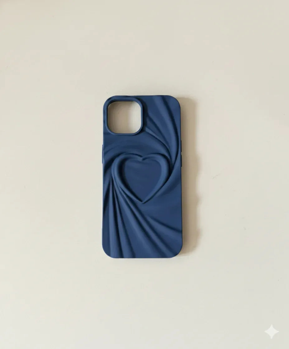 Moonlit Heart Phone Case 💙✨ - XO Cases