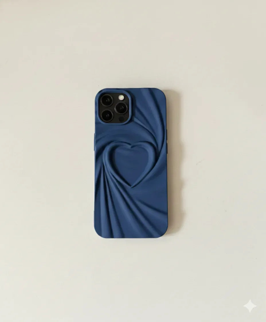 Moonlit Heart Phone Case 💙✨ - XO Cases