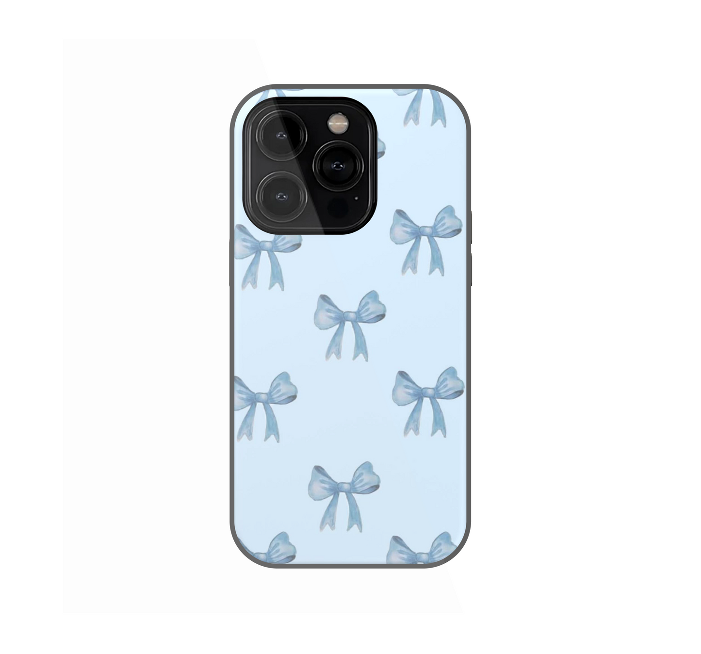 Blue Bows Phone Case