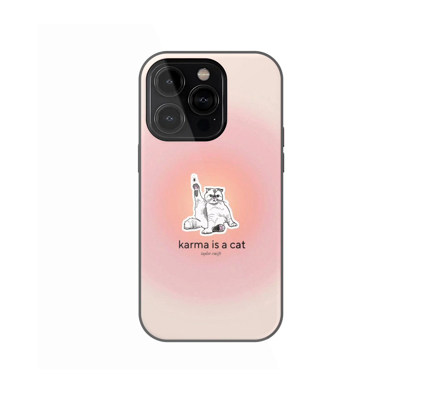 Karma is a Cat Phone Case