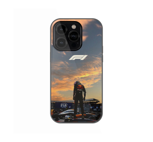 🏆 Max Verstappen Victory Sunset F1 Phone Case