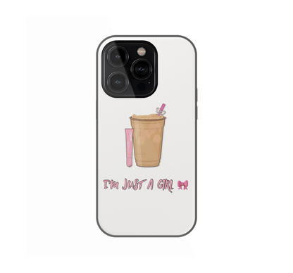 I'm just a girl Phone Case