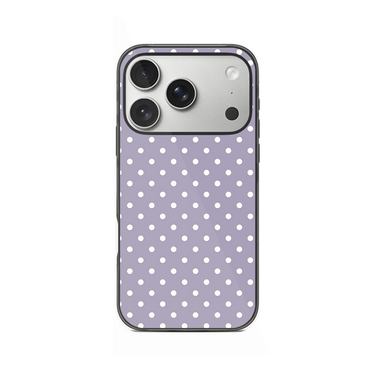 Lavender Polka Phone Case