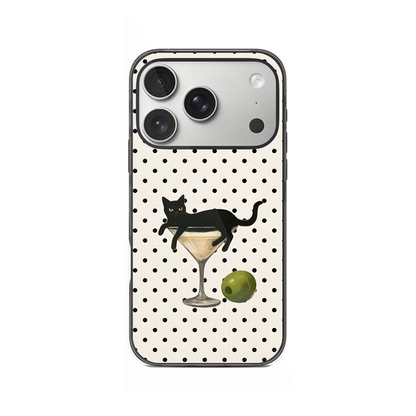 Martini Meow Phone Case