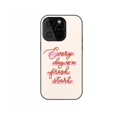 Everyday is a fresh start Phone Case