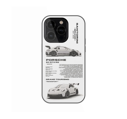 Porsche 911 GT3 RS – White Beast Phone Case