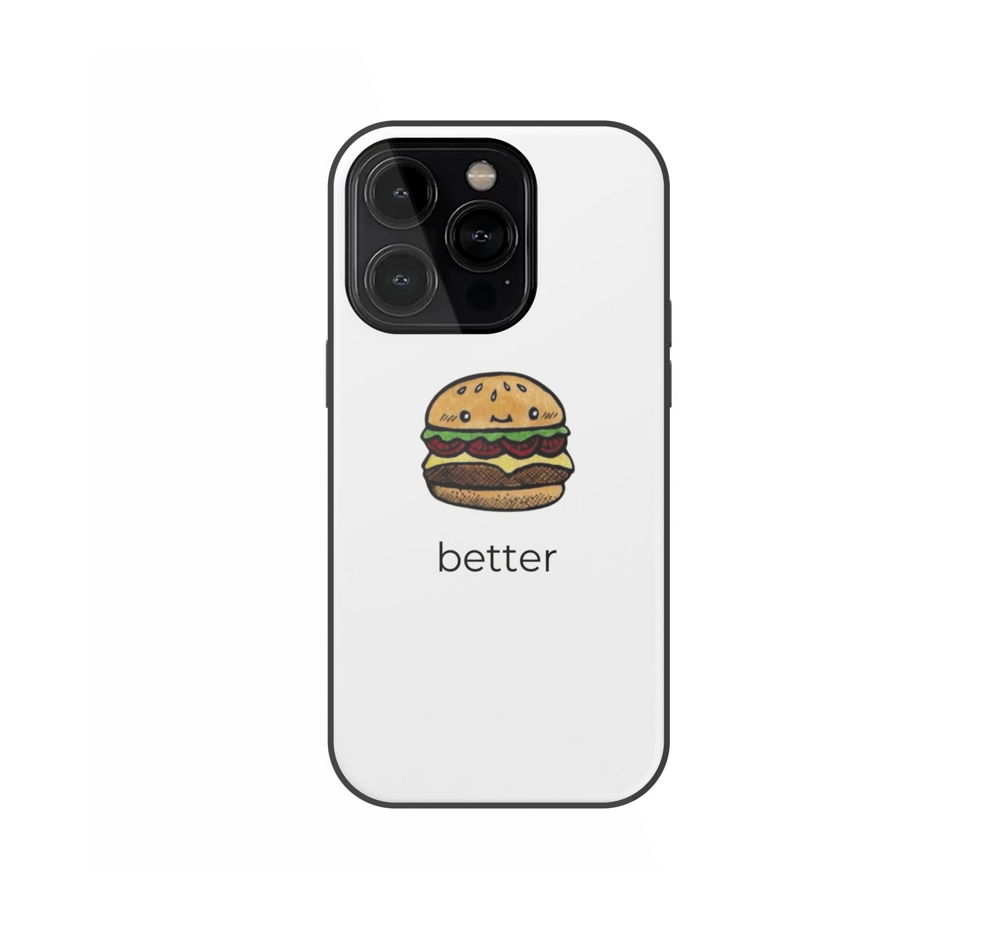Burger Fries Phone Case - Burger