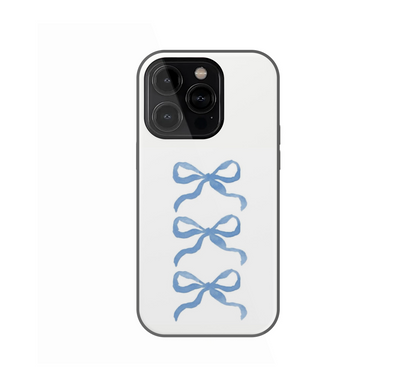 Baby Blue Bow Stack Phone Case