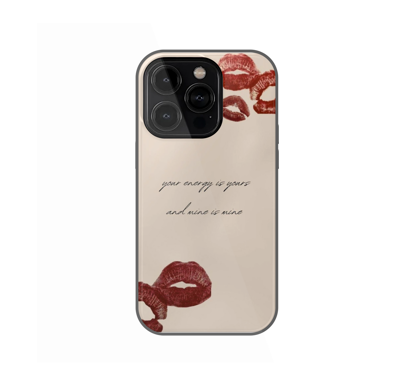 Your energy is yours and mine is mine Phone Case