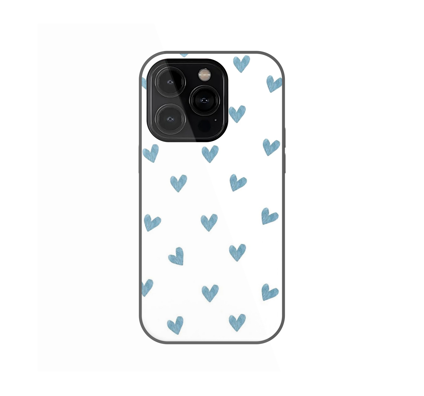 Blue Hearts Phone Case