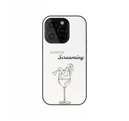 Old Habits die SCREAMING Phone Case