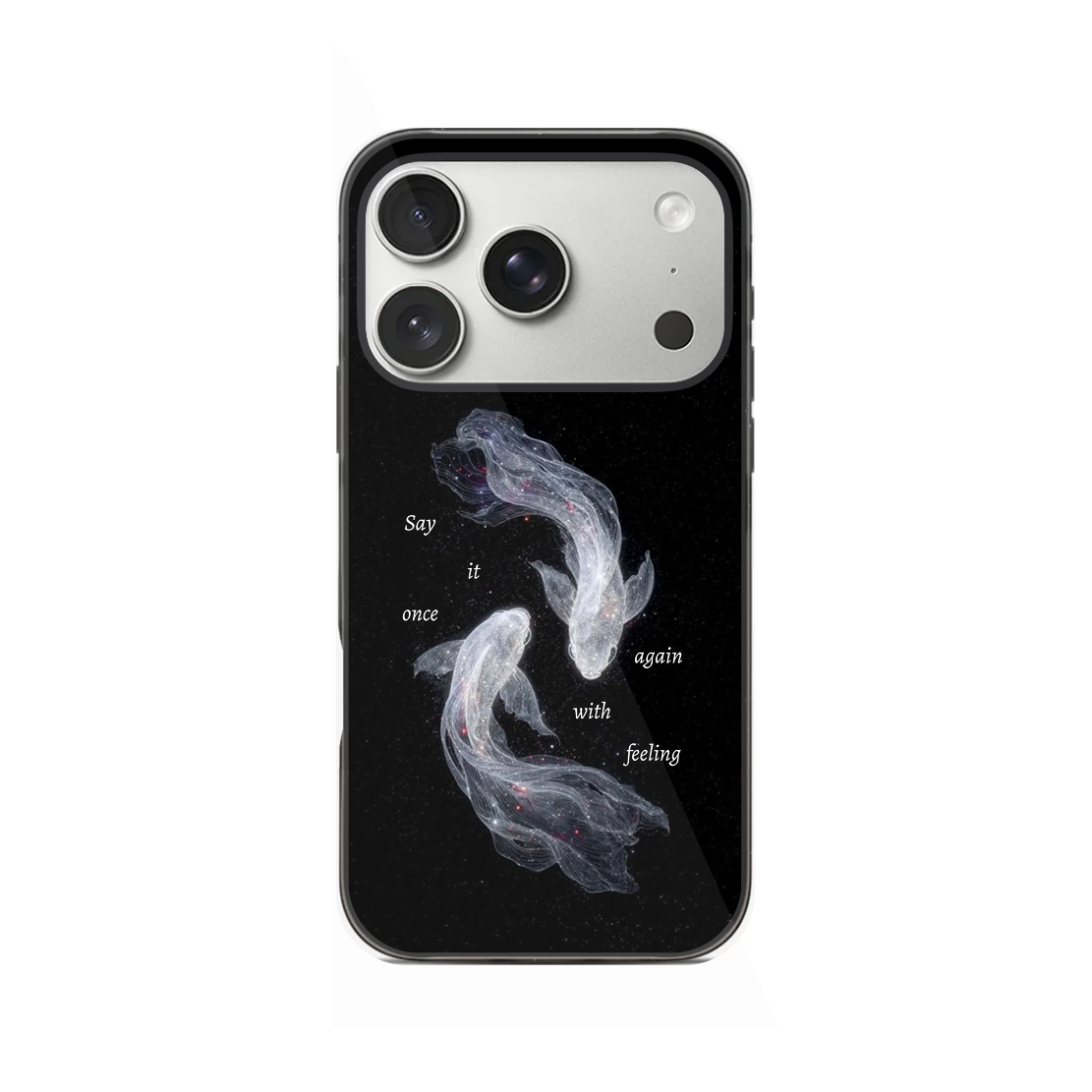 say it once again with feeling