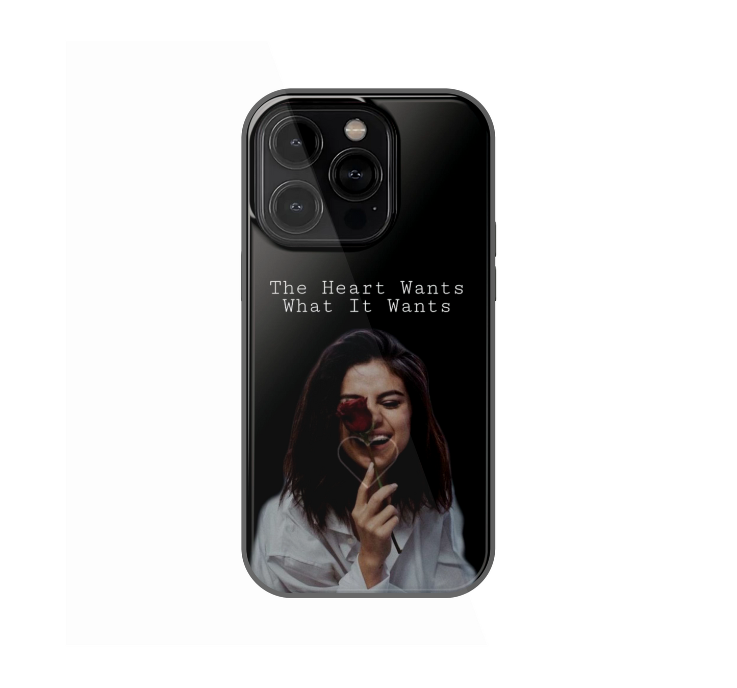 The Heart wants what it wants Phone Case