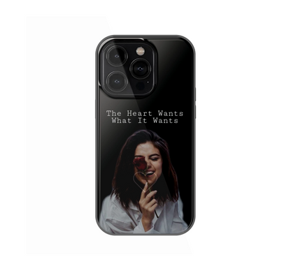 The Heart wants what it wants Phone Case