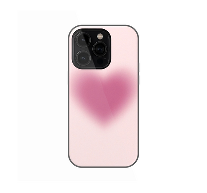 Pink Heart Aura Phone Case