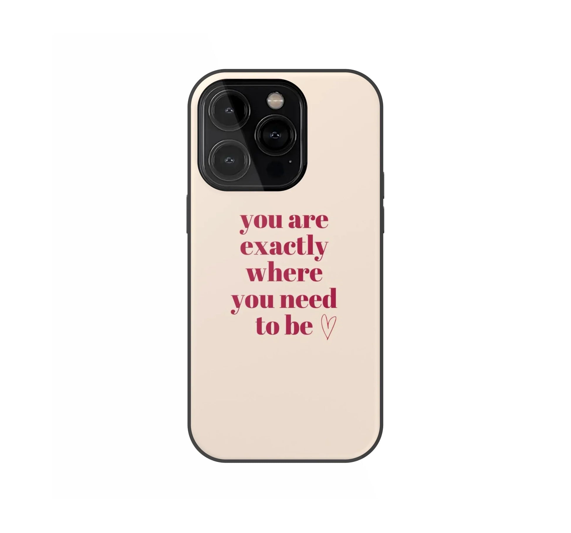 Right Place, Right Time Phone Case | XO Cases Right Place, Right Time Phone Case | XO Cases