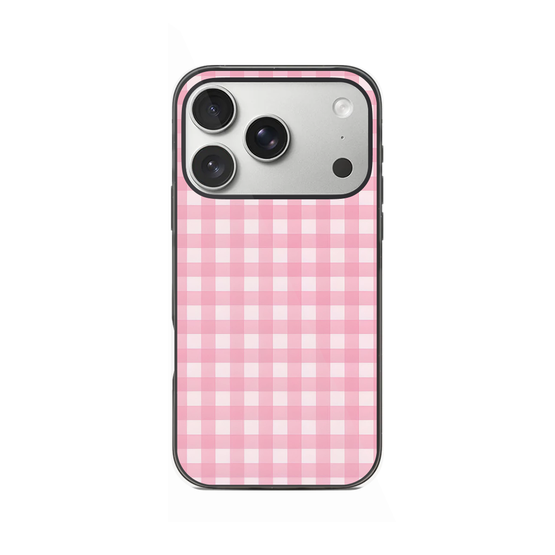 Pink Gingham Phone Case