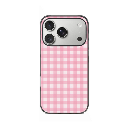 Pink Gingham Phone Case