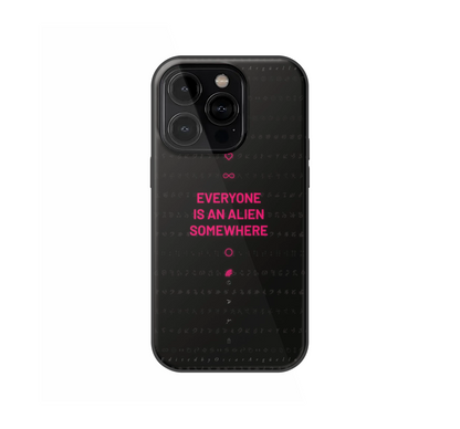Alien somewhere Phone Case