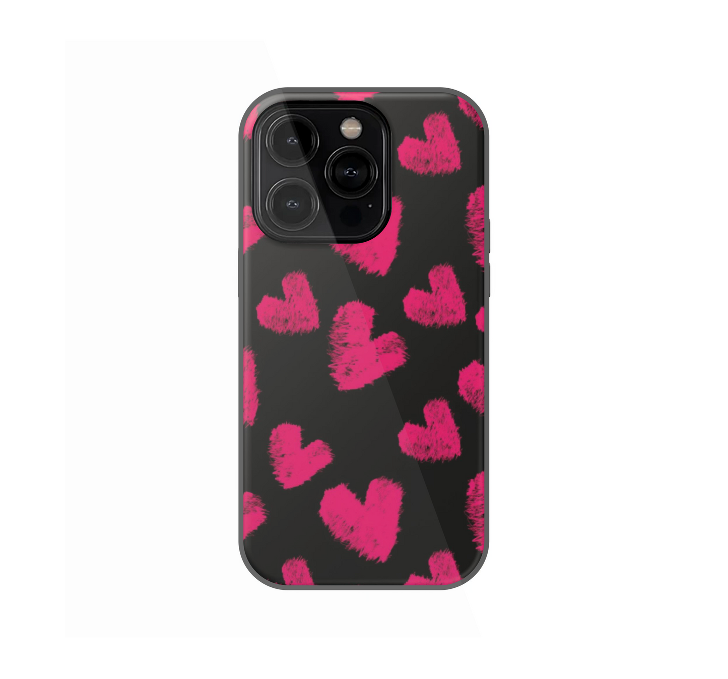 Pink Hearts Phone Case