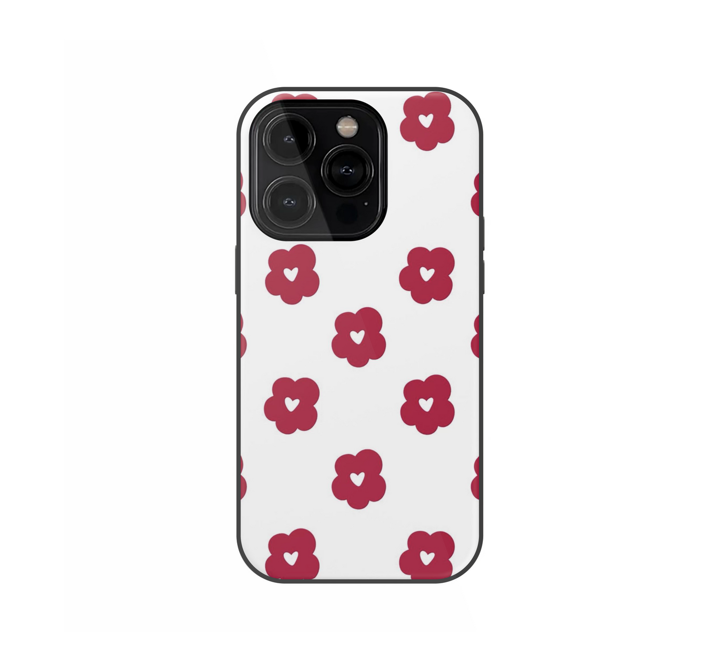 Red Flowers Phone Case