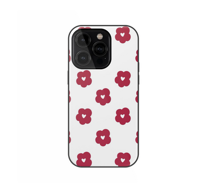 Red Flowers Phone Case