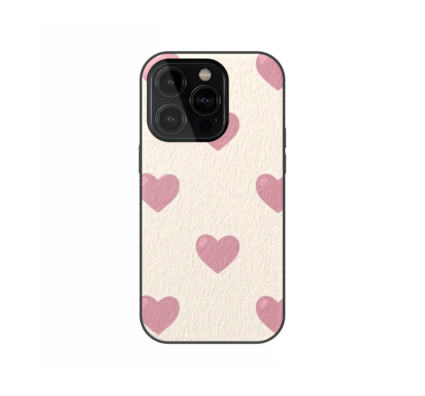 Pink Hearts Phone Case