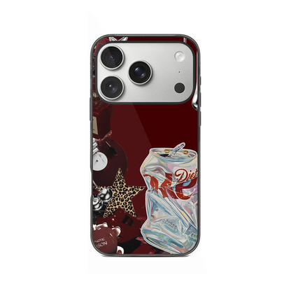 Burgundy Fizz Phone Case