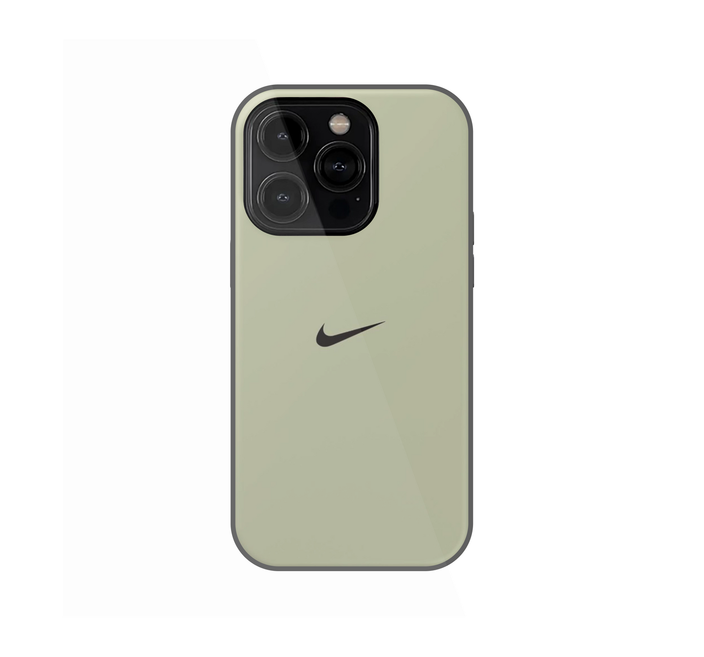 Green Nike Phone Case
