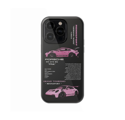 🏎 Porsche 911 GT3 - Pink Edition - Phone Case
