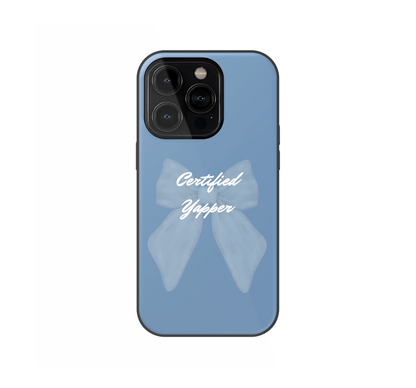 Certified Yapper - Blue Phone Case