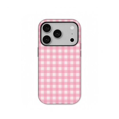 Pink Gingham Phone Case