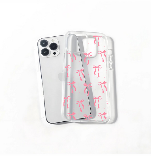 Soft Pink Bows Phone Case