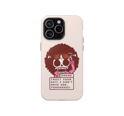 One Piece Brook Funny Skull Phone Case - Yohohoho