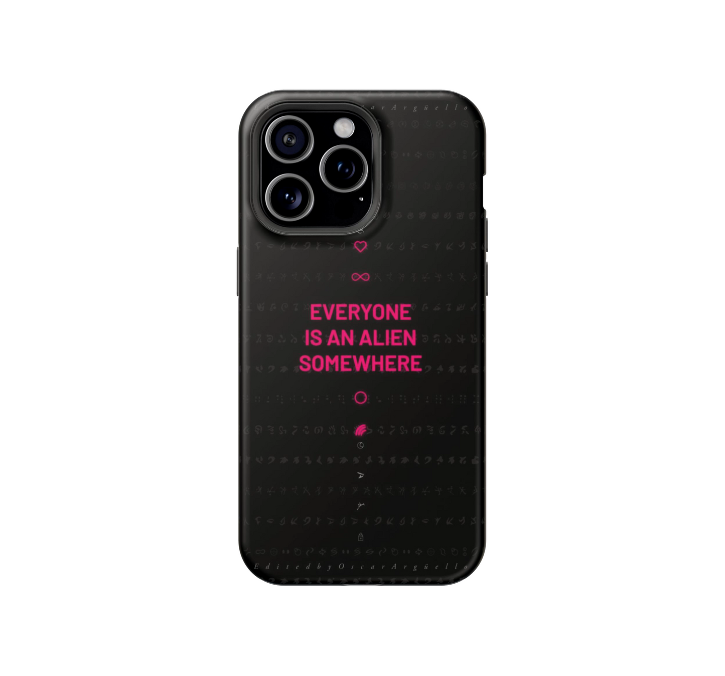 Alien somewhere Phone Case