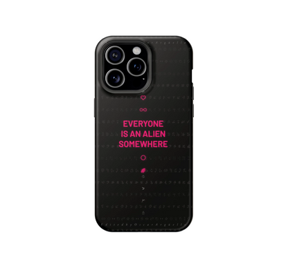 Alien somewhere Phone Case