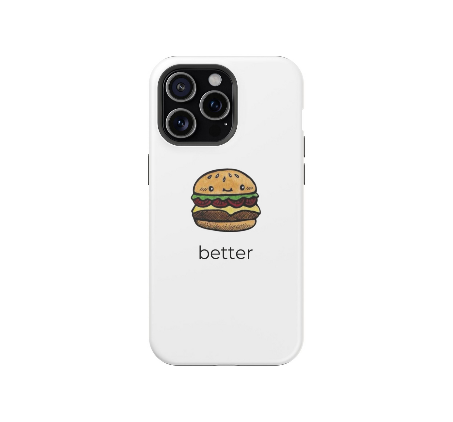 Burger Fries Phone Case - Burger