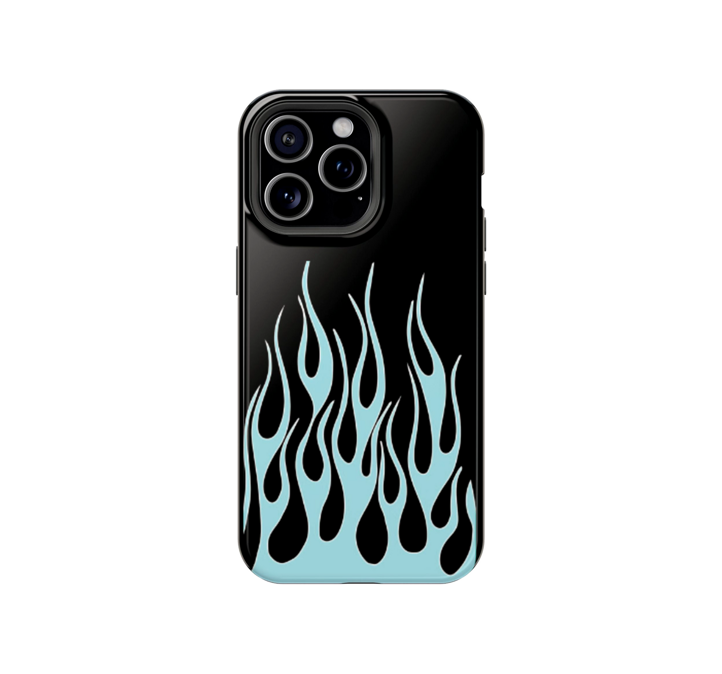 Blue Flames Phone Case