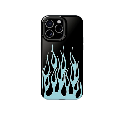 Blue Flames Phone Case