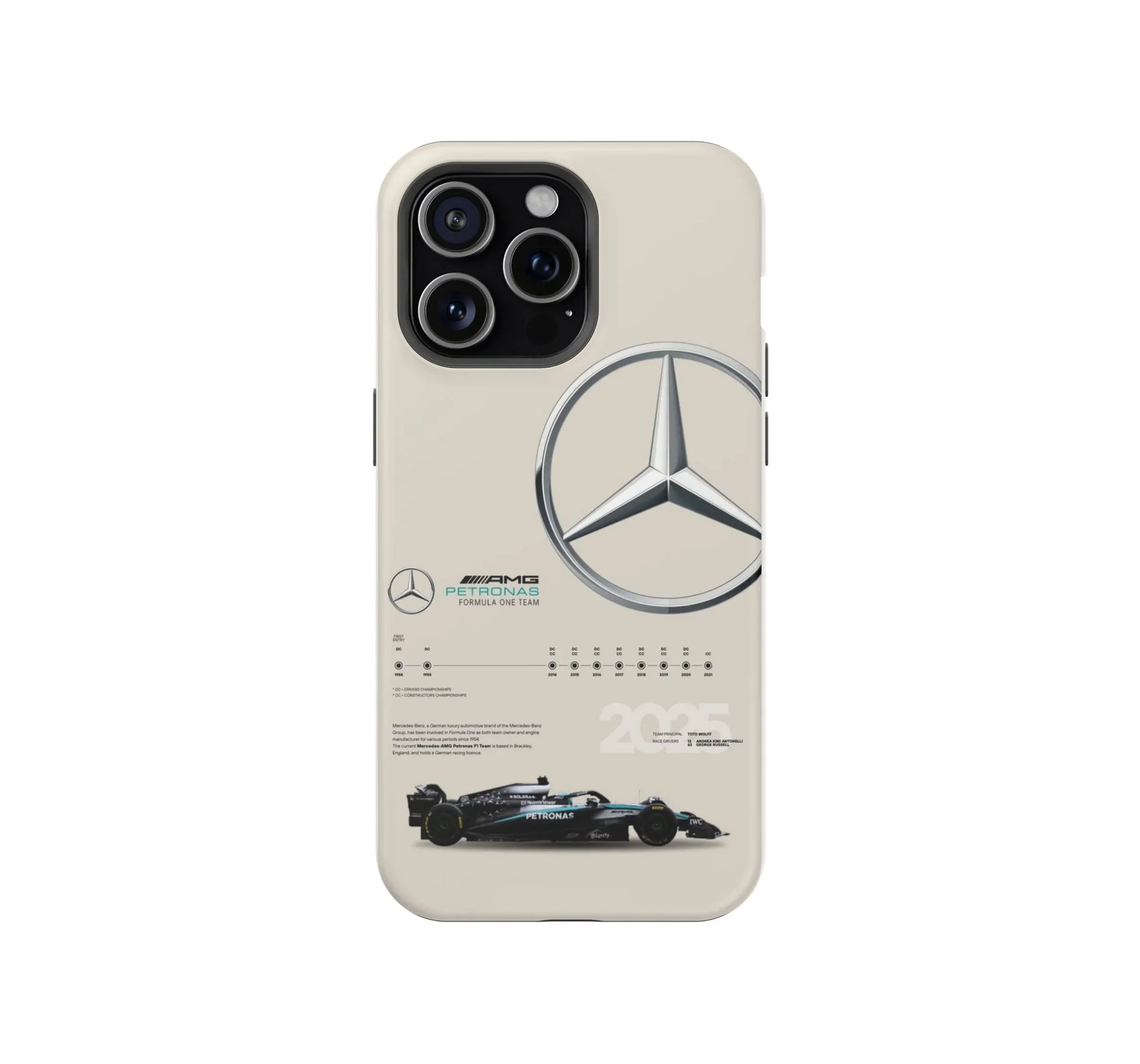 Mercedes AMG Petronas F1 Phone Case - XO Cases