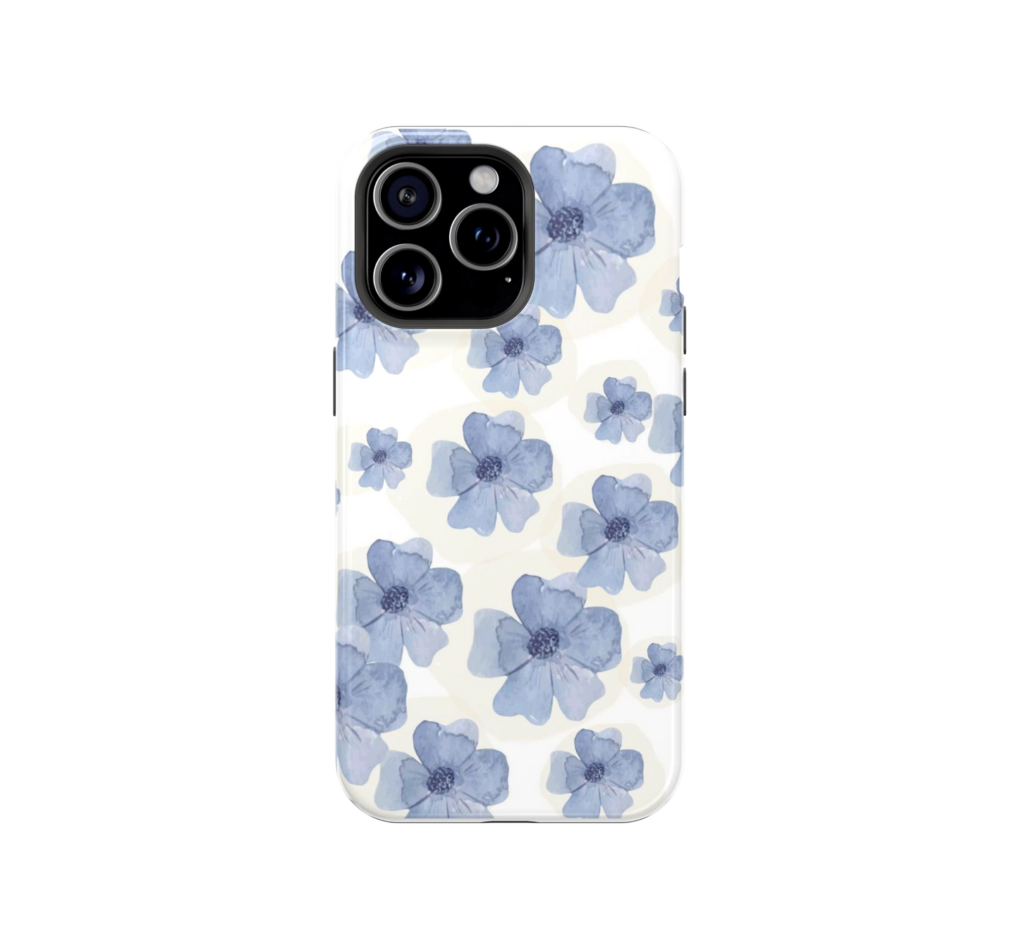 Blue Flowers Phone Case