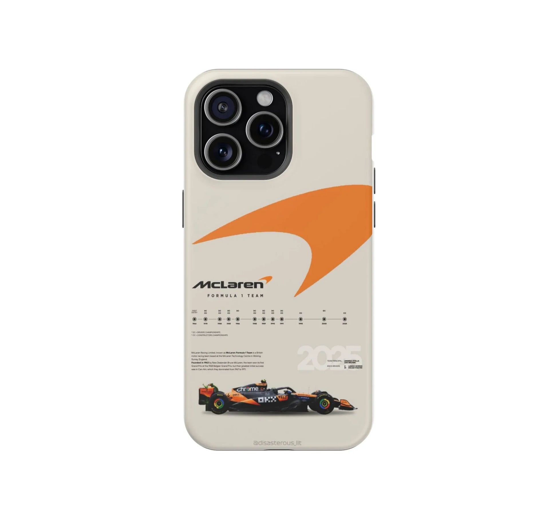 McLaren Speed Circuit Phone Case - XO Cases