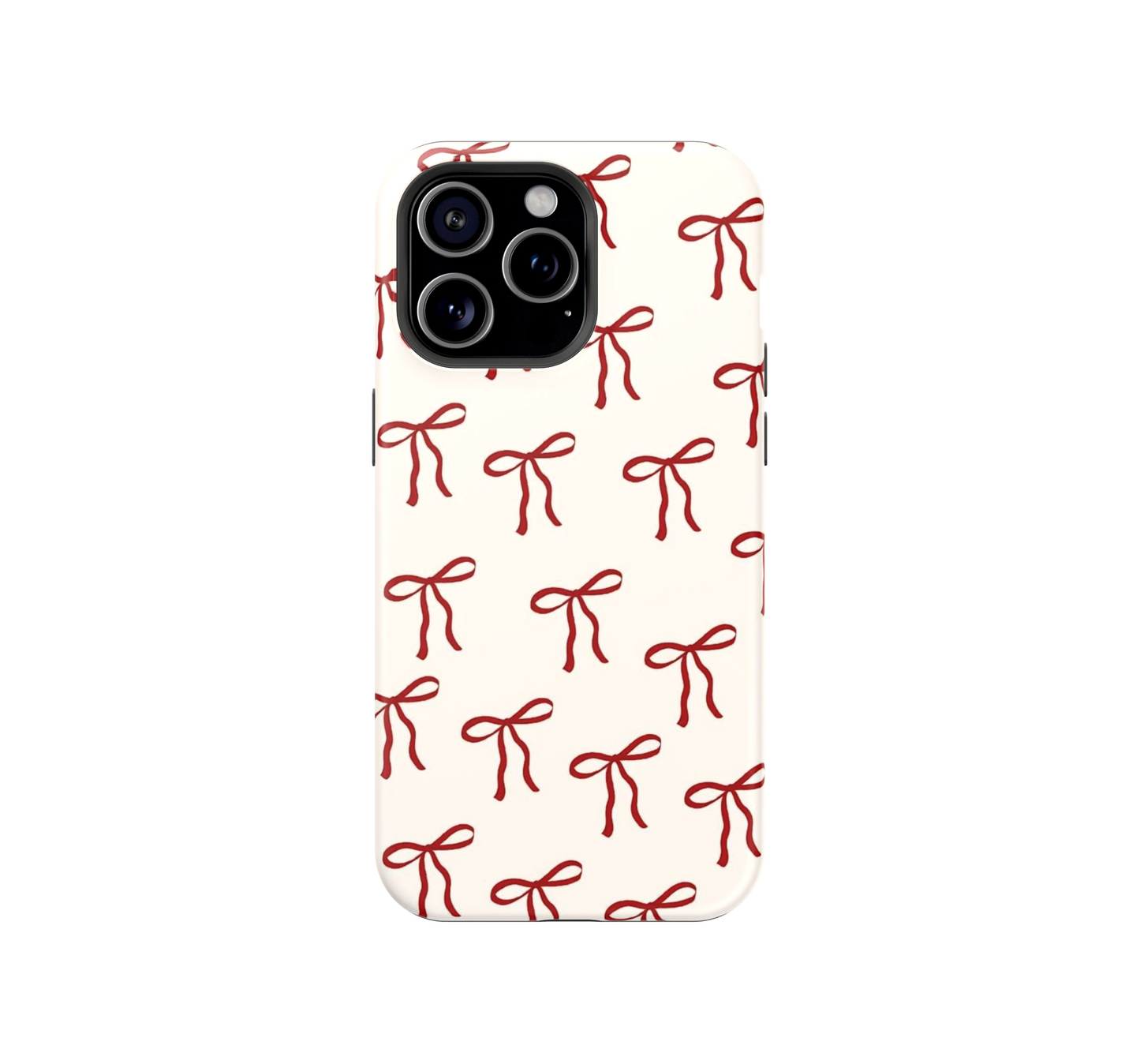 Red bows Phone Case