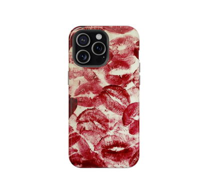 Red Kisses Phone Case