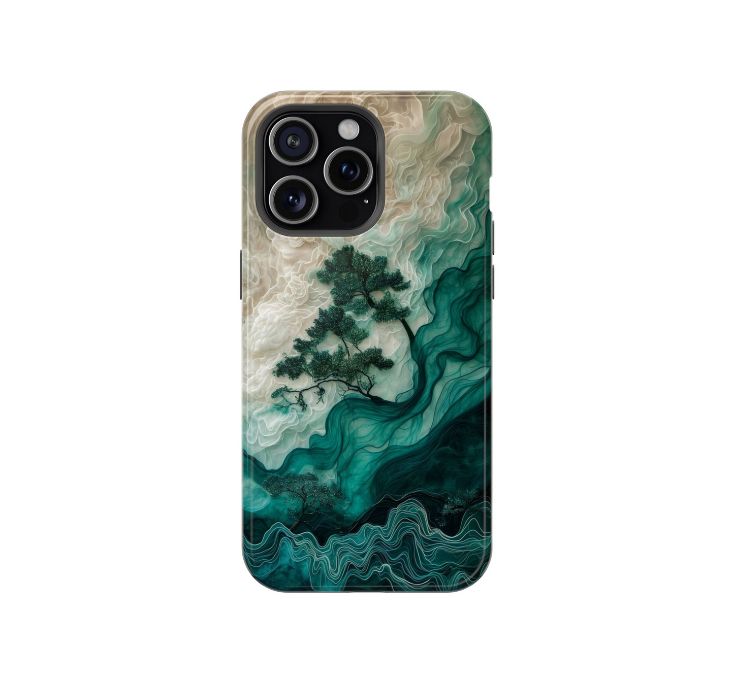 Wave Tree Phone Case