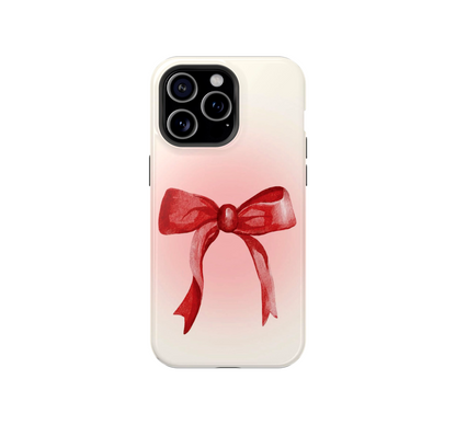 Red Bow Aura Phone Case