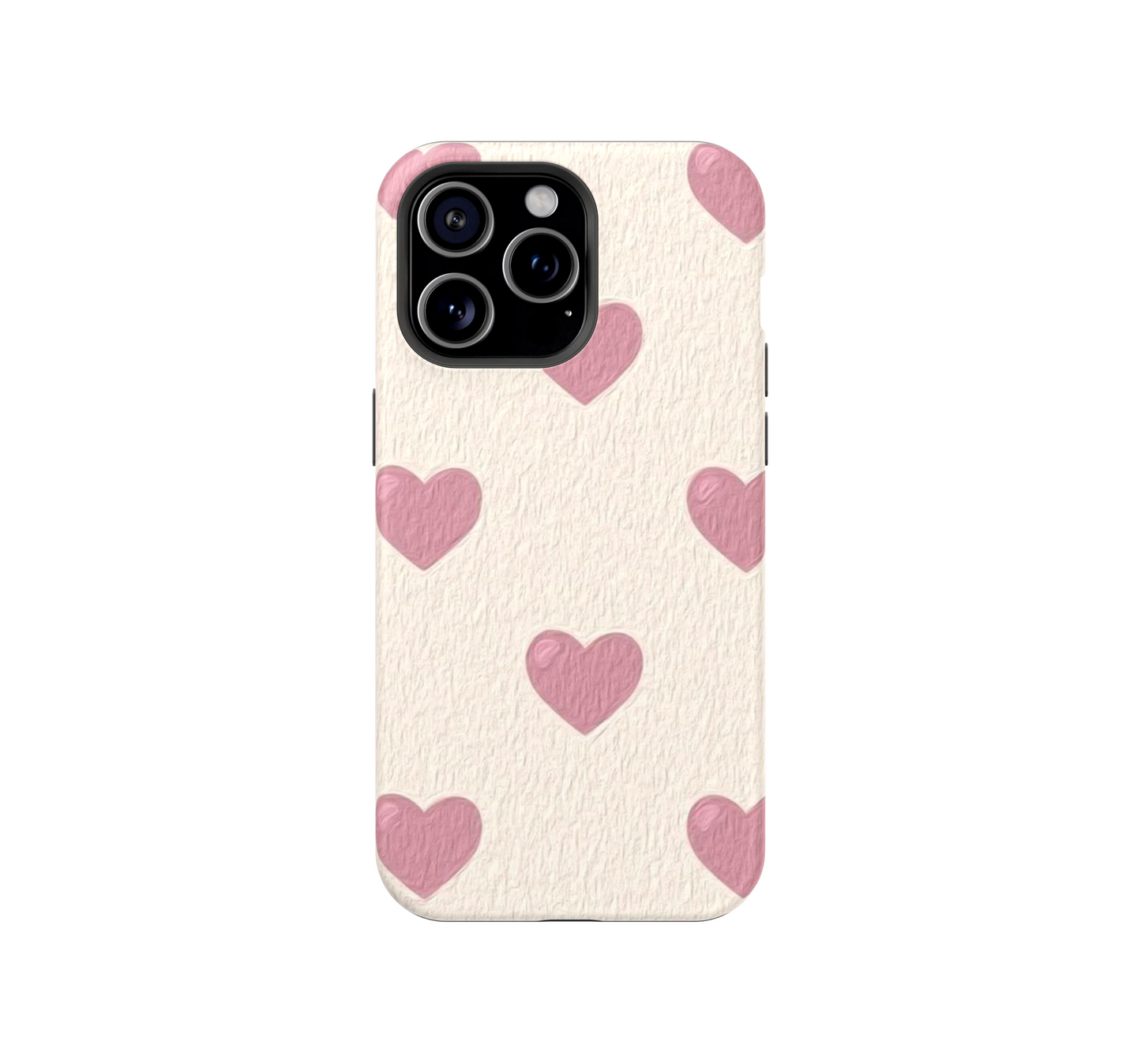 Pink Hearts Phone Case