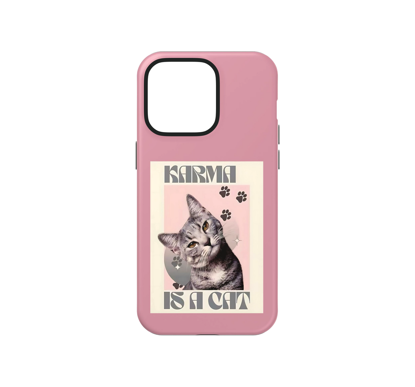 Karma is a Cat Phone Case